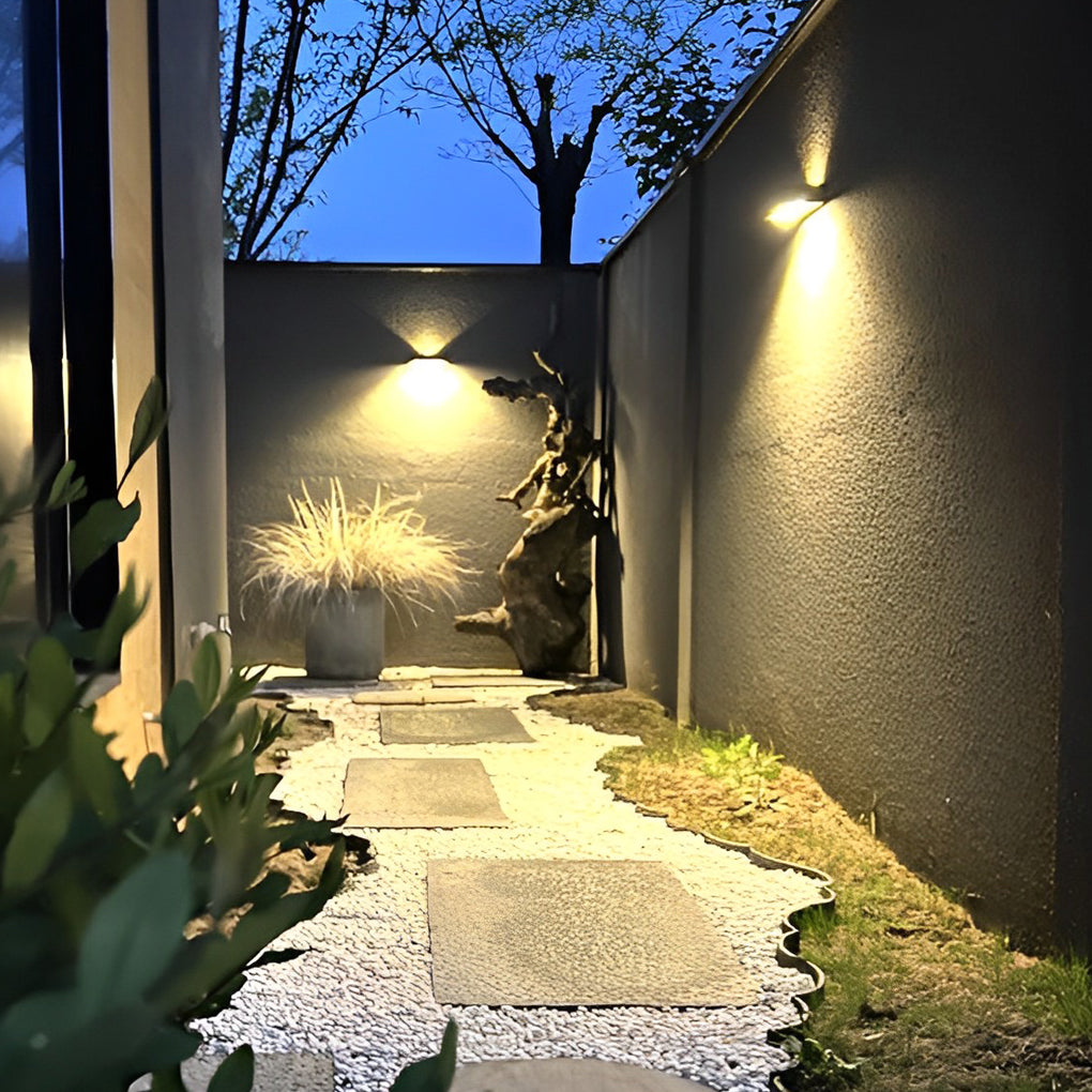 Shan Motion Sensor Modern Outdoor Wall Lamp