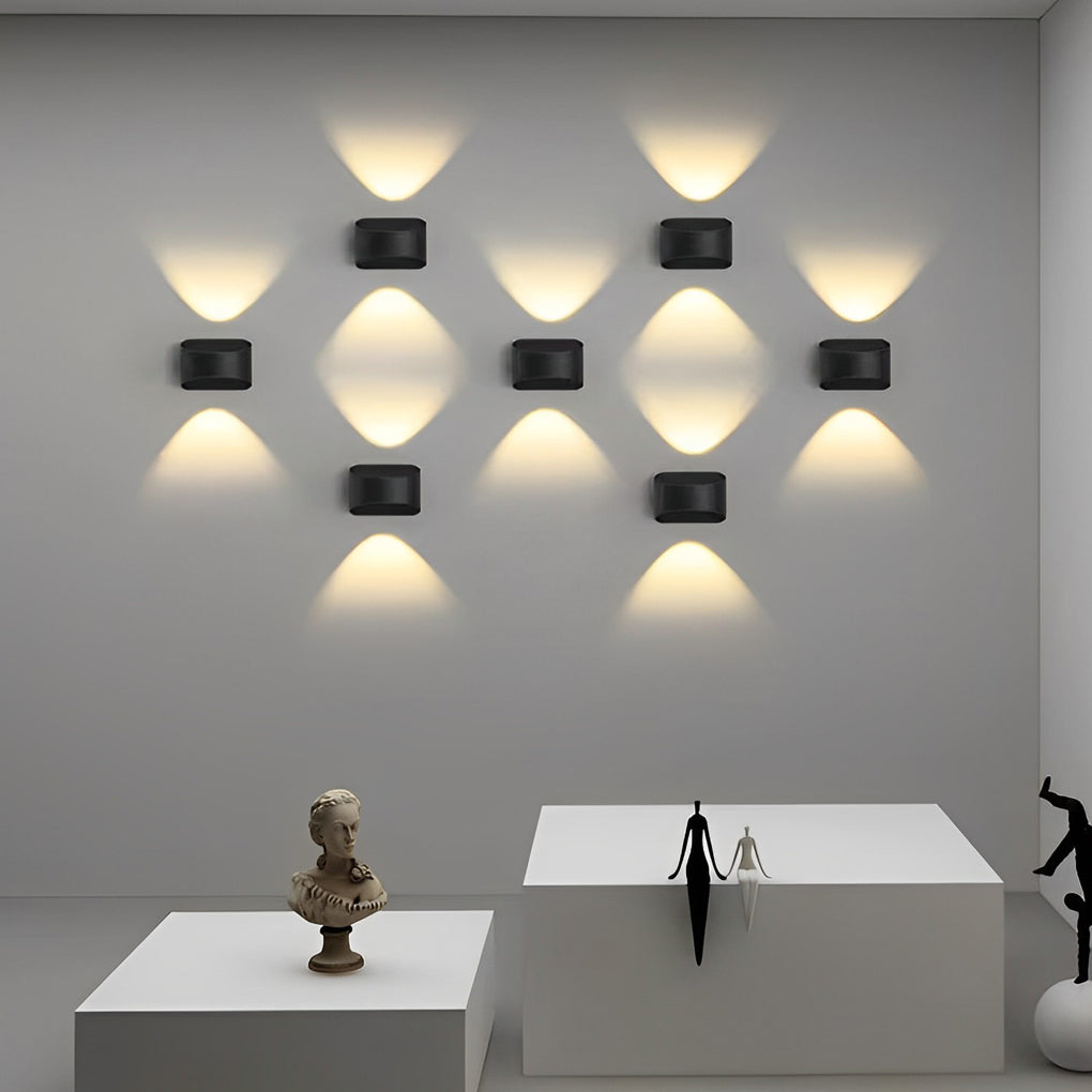 Audey Unique LED Modern Outdoor Wall Lights