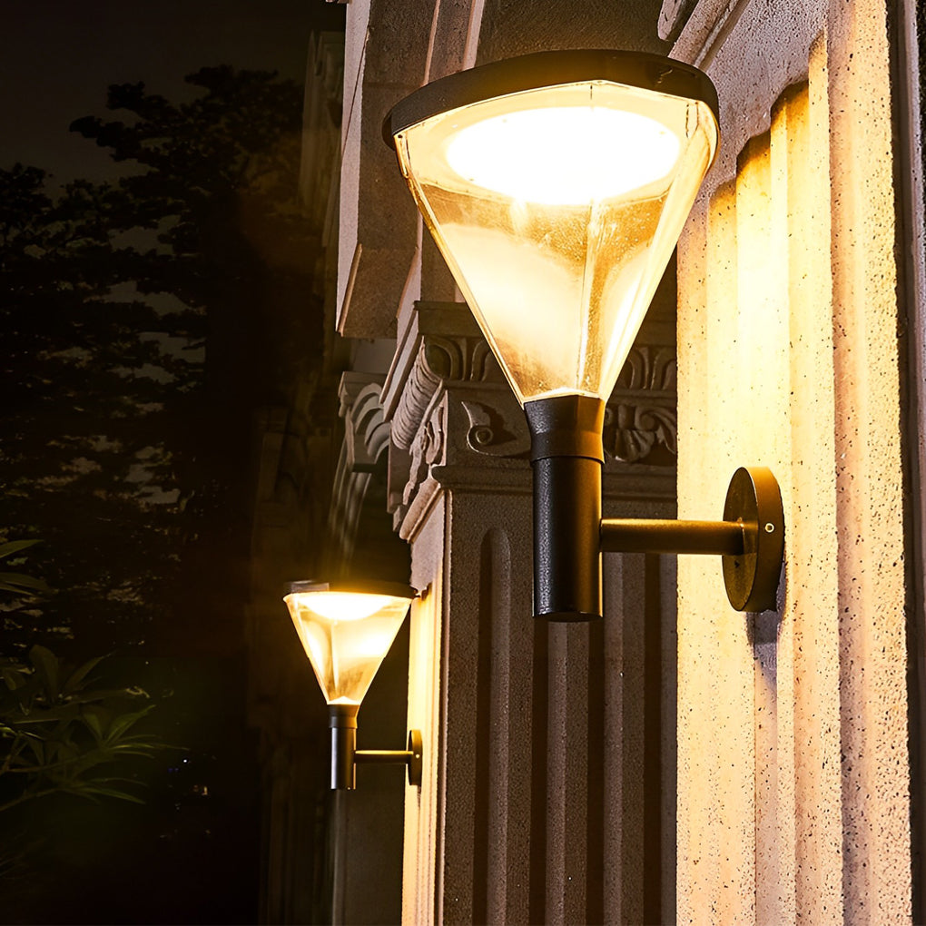 Jonathan Modern Solar Outdoor Wall Lights