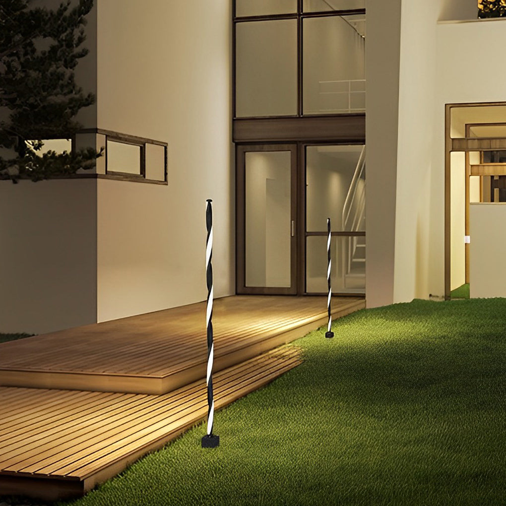 Dennis Linear LED Minimalist Outdoor Path Light