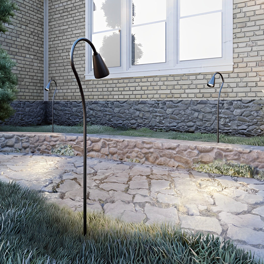 Miriam Arched LED Outdoor Pathway Lights