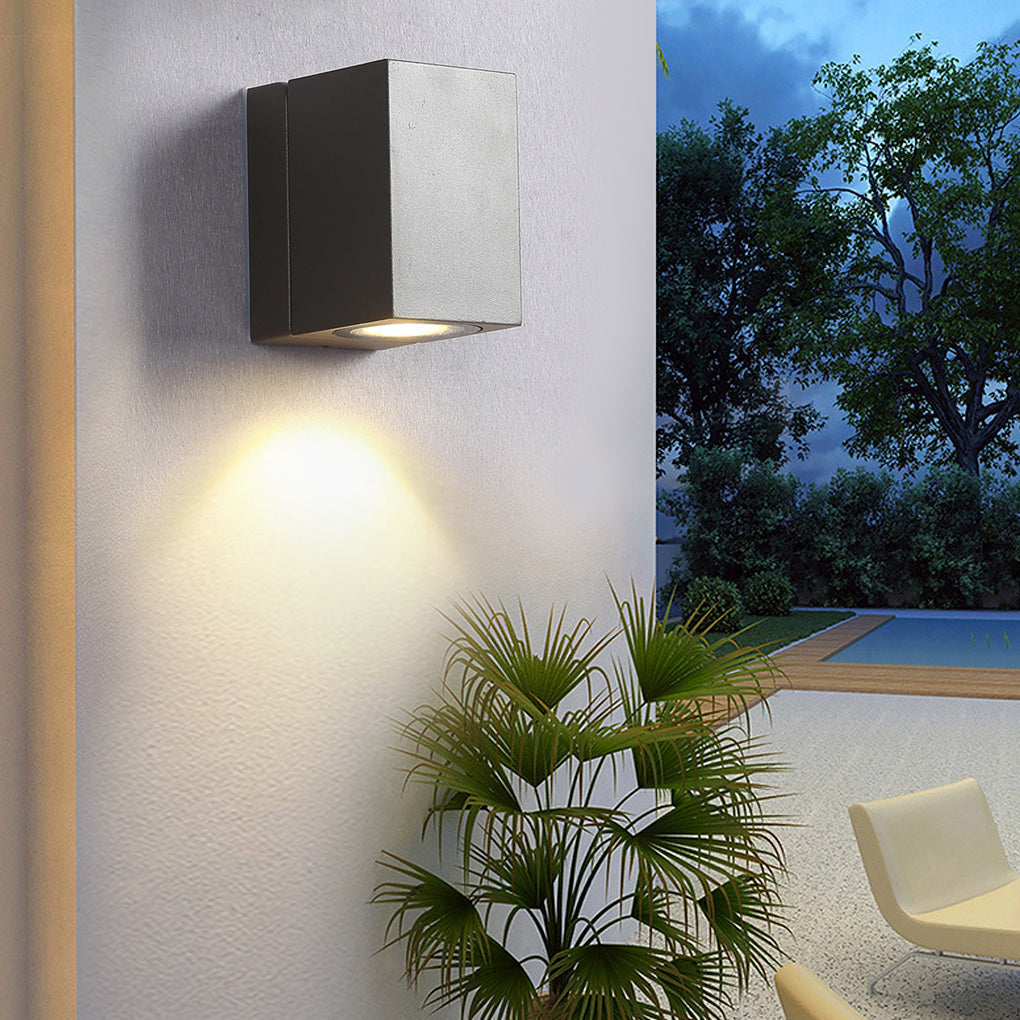Constnt Square Sensor LED Outdoor Wall Spot Lights