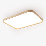 Aisle Travertine Square Ceiling Light-Neutral Decor