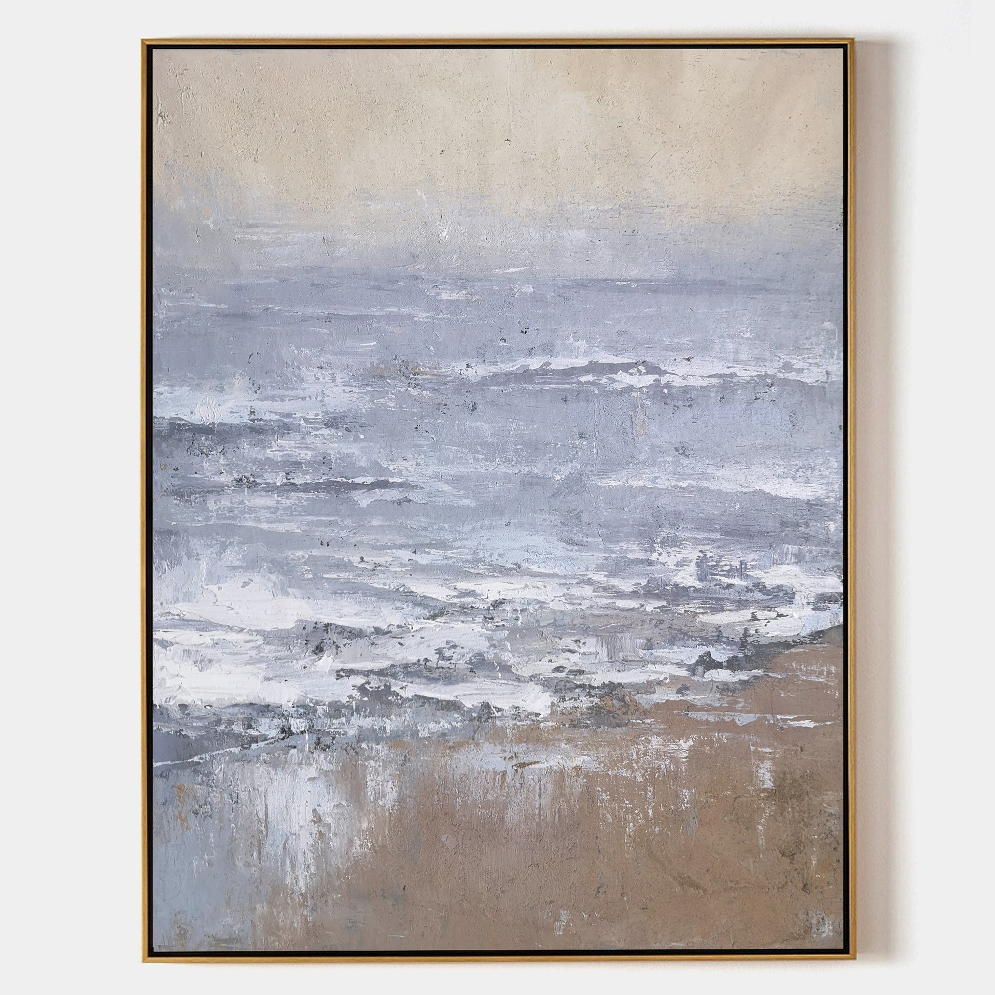 Seaside Abstract Painting ABSV04 - Neutralighting