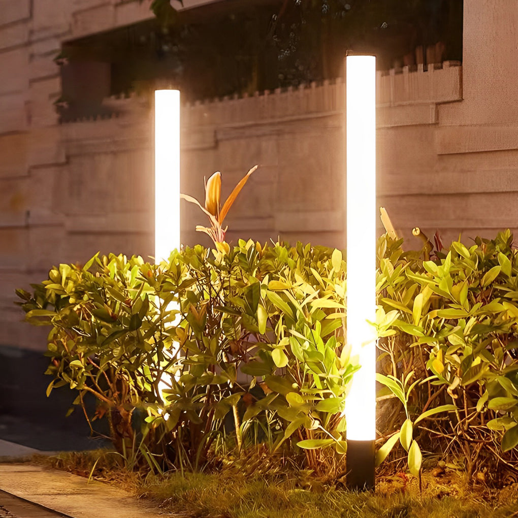 Kely Cylindrical LED Modern Outdoor Lawn Lights