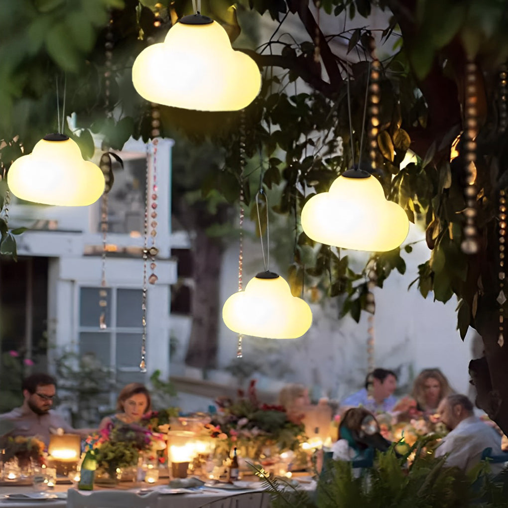 Markm Clouds Creative USB Steel Outdoor Hanging Lights