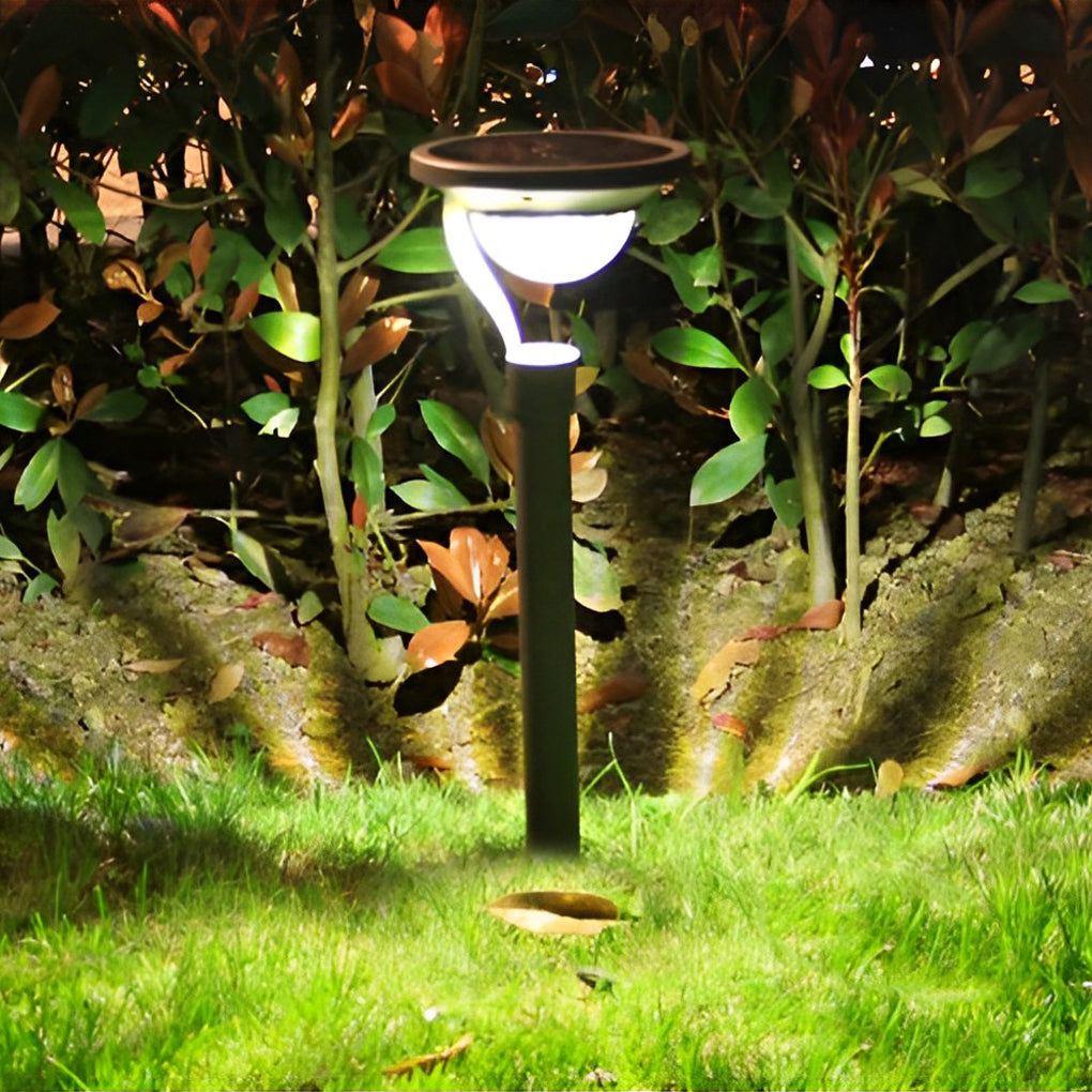 Esralda Modern Solar LED Outdoor Lawn Light