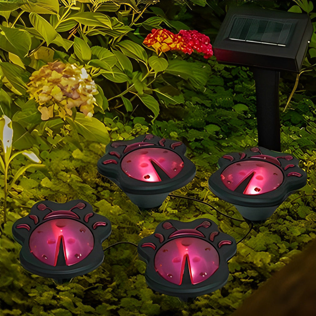 Hugh Birds Snails Butterflies Ladybugs Resin Outdoor Lights