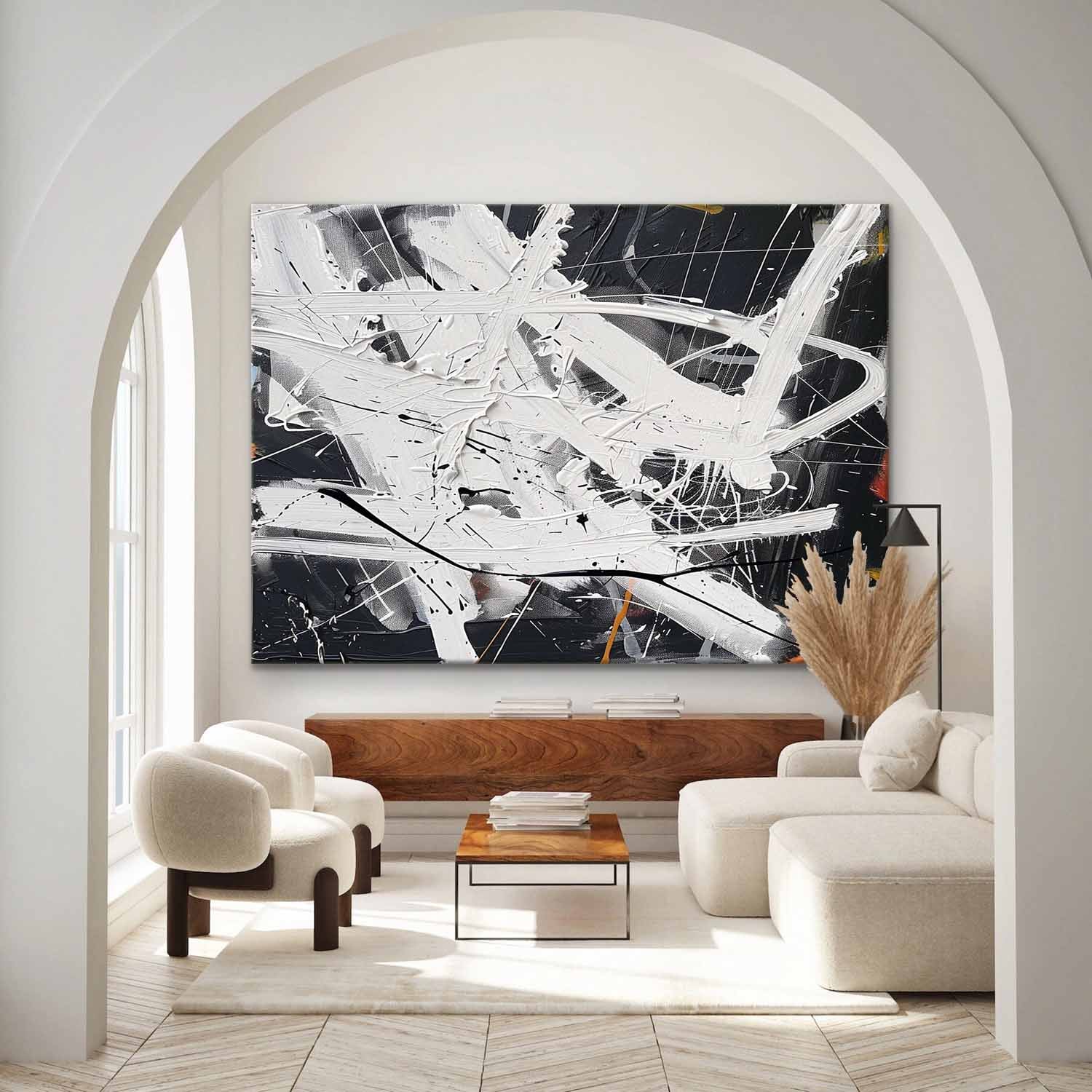 Abstract Expressionist Art AEA007 - Neutralighting