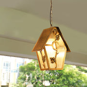 Ambe Creative Cabin American Glass Outdoor Chandelier Lamp