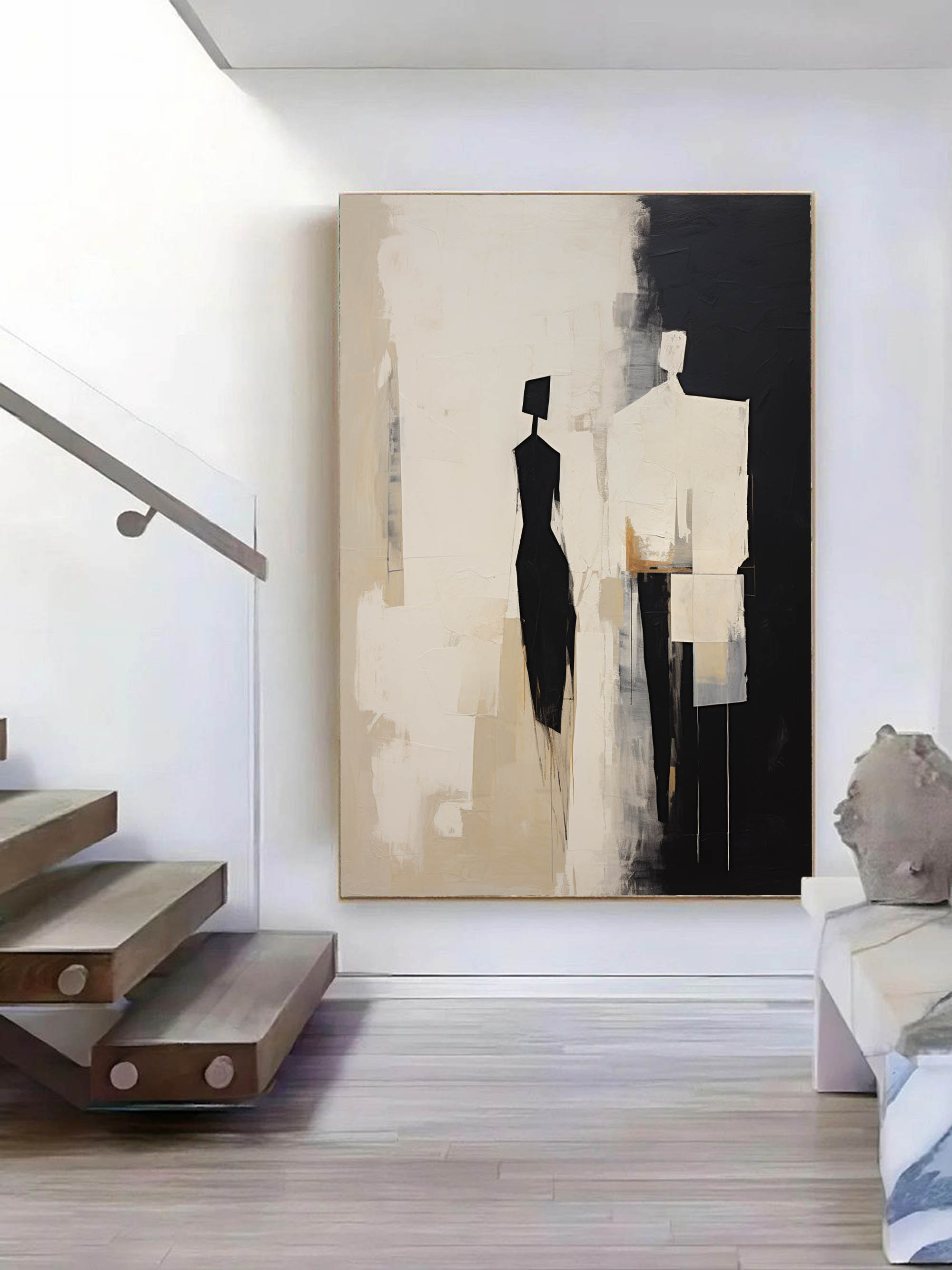 Contemporary Minimalist Art MA019 - Neutralighting