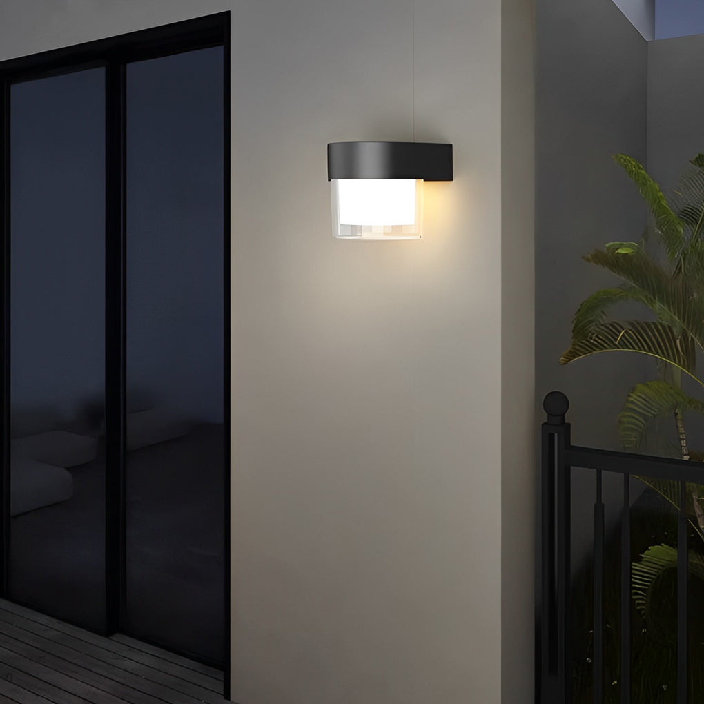 Philipa Square LED Minimalist Outdoor Wall Lights