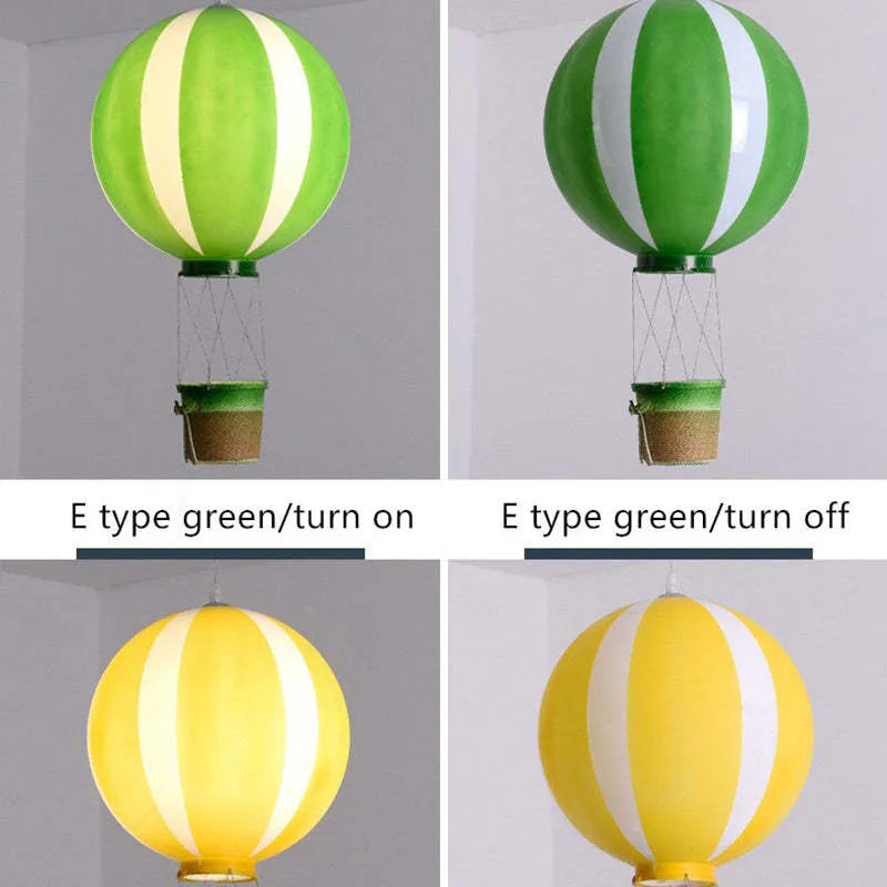 Aria Creative Colorful Balloon Acrylic Pendant Light, Bedroom - Neutral Decor