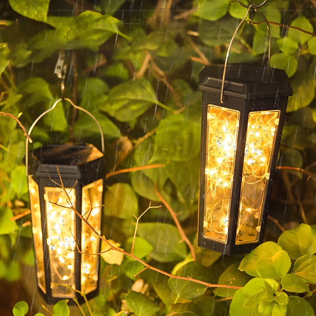 Beaice Hexagonal LED String ABS Outdoor Lawn Lights