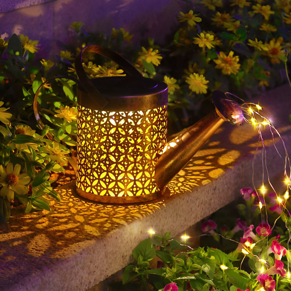 Liia Kettle LED Solar Unique Efficient Outdoor Light