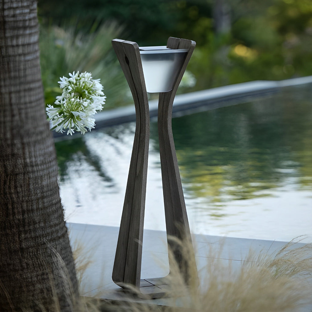 Solitry Sleek Stainless Steel Outdoor Pathway Lights