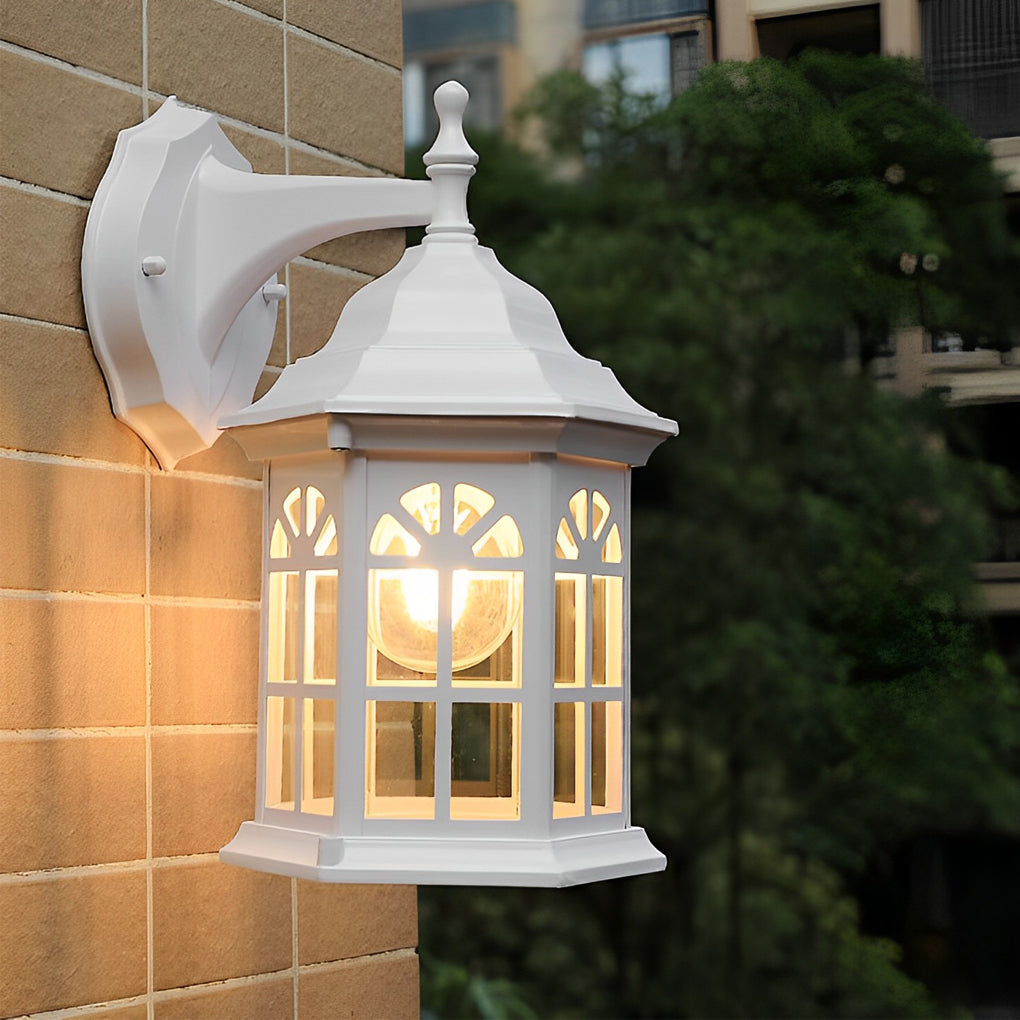 Reina Alloy LED European Outdoor Wall Lights