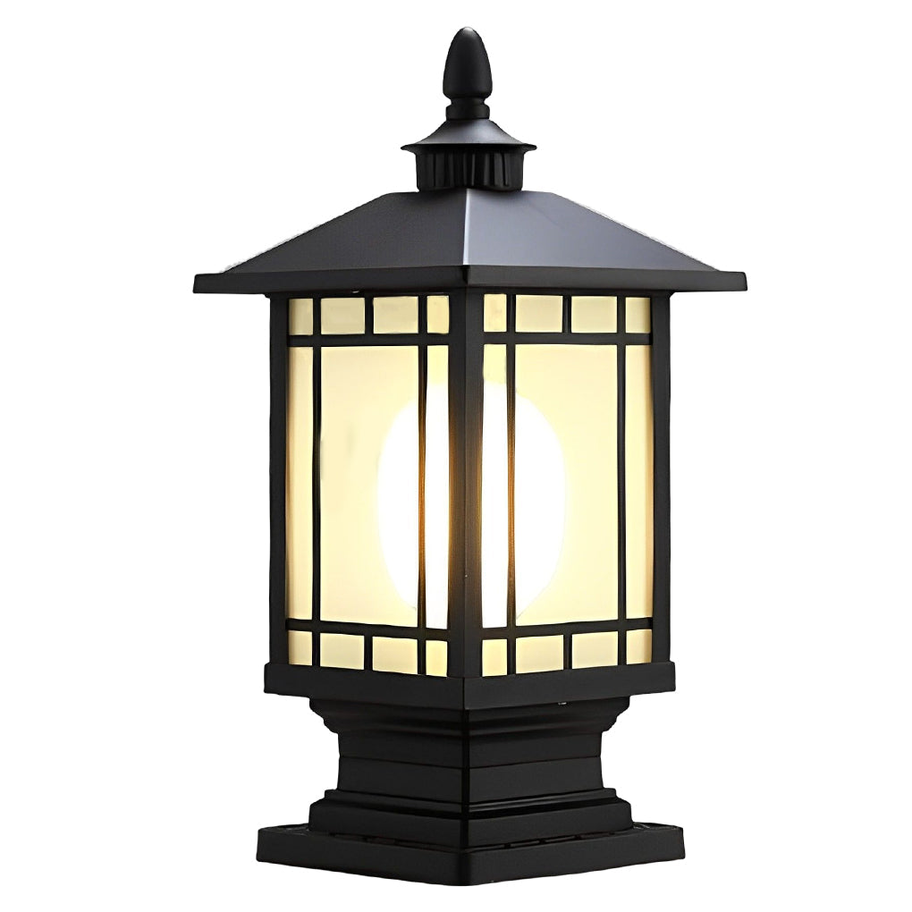 Gerret Retro Creative Outdoor Fence Pillar Lamp