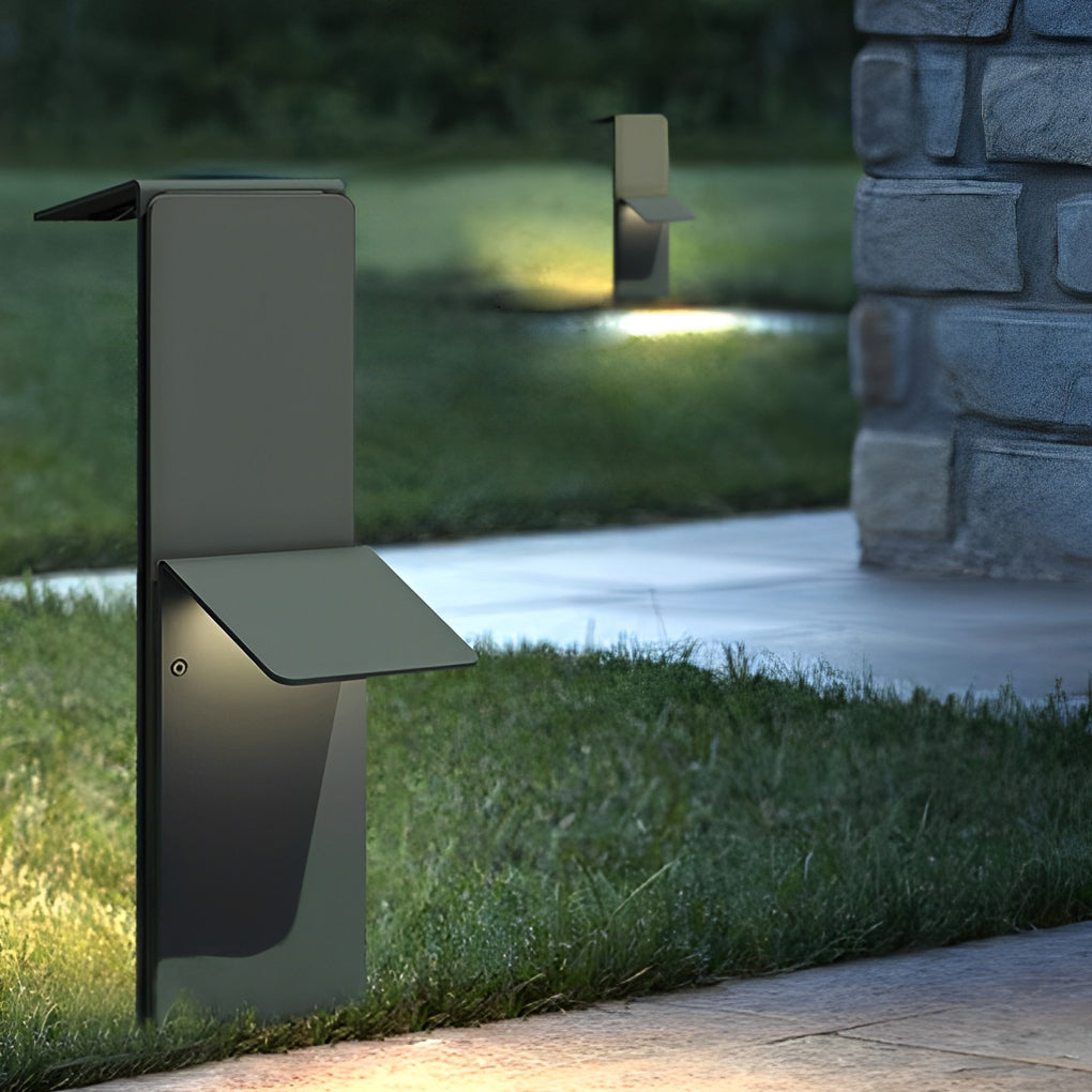 Praed Modern Vertical LED Steel Outdoor Pathway Lights