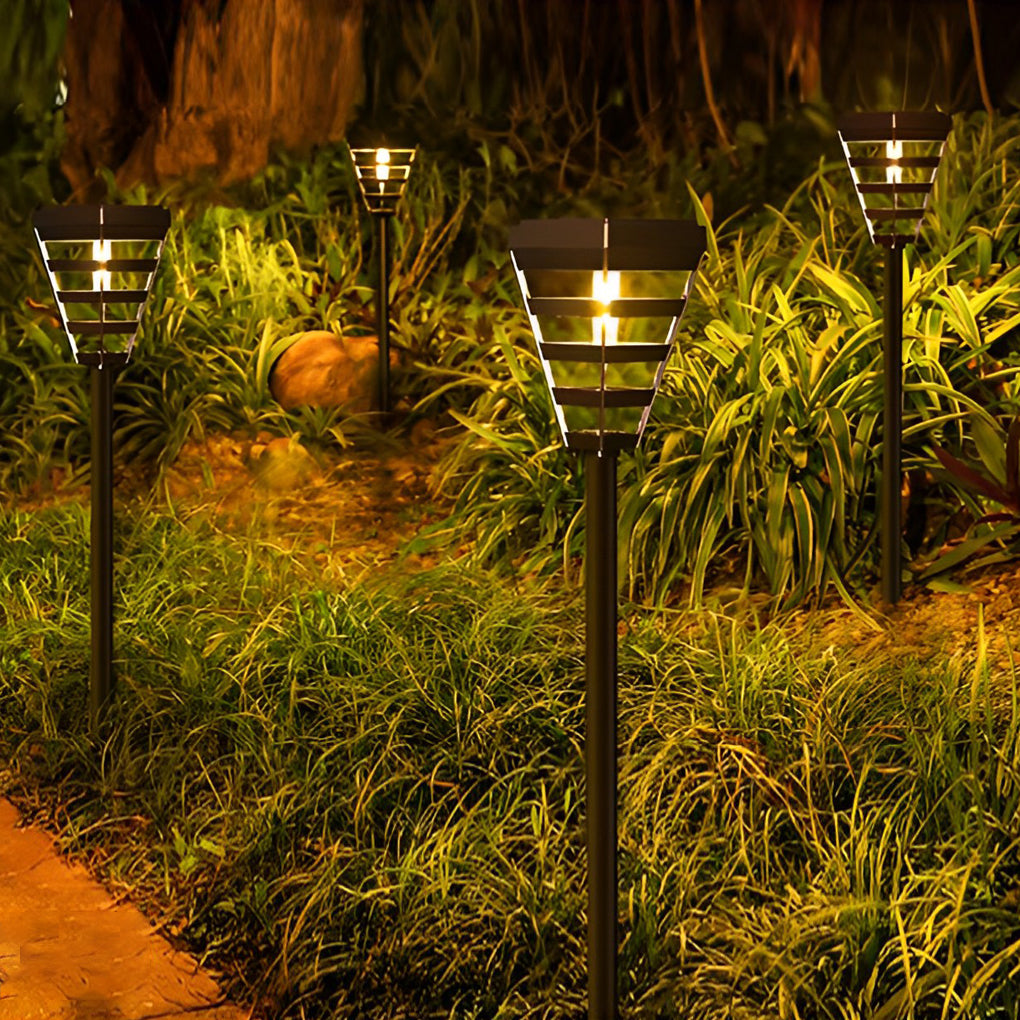 Madg Smart Solar ABS Outdoor Post Lawn Lamp