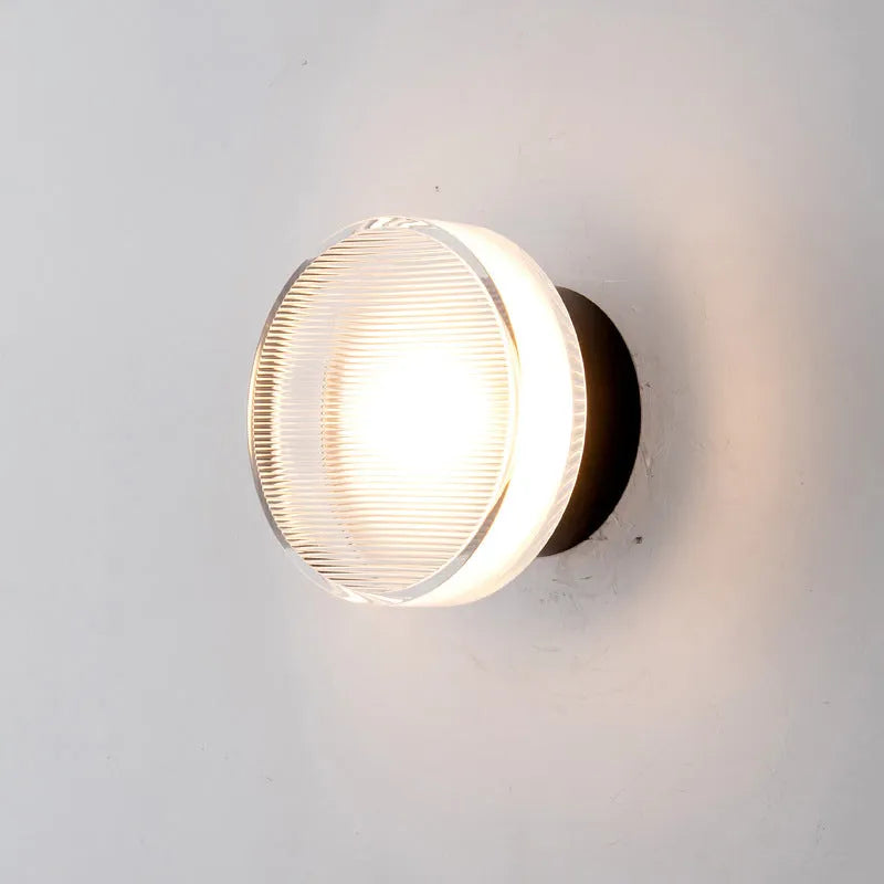 Arisha Modern Mini Bowl Metal Wall Lamp, Black/Gold - Neutral Decor