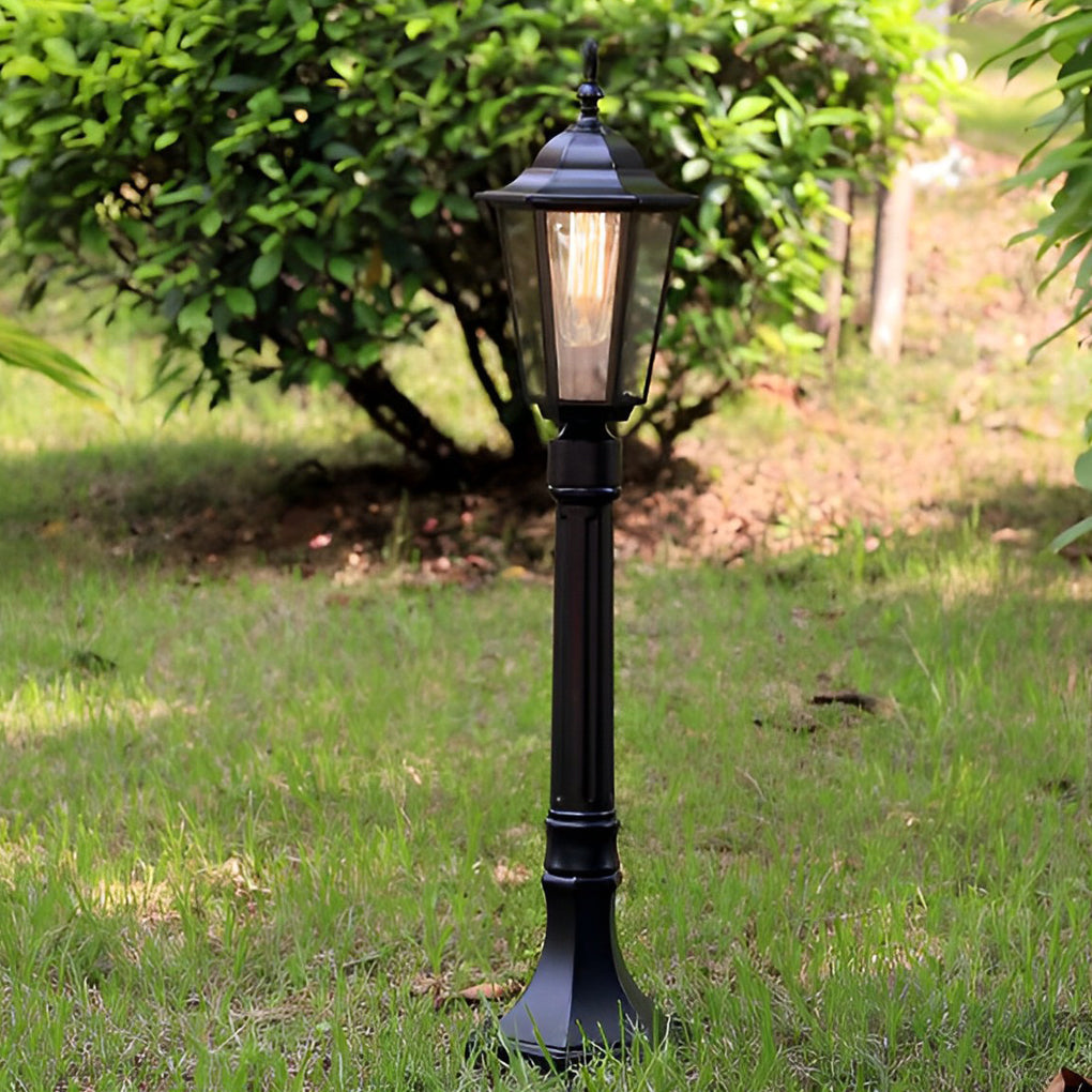 Gemsne Elegant Traditional Outdoor Post Path Light