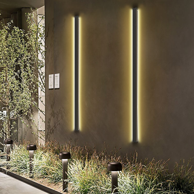 Sprike Linear Modern Outdoor Wall Porch Lights