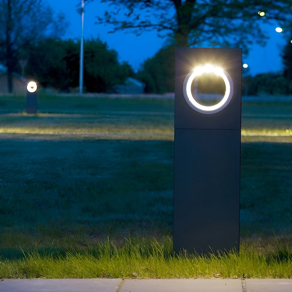 Elliott Sleek Modern Unique Outdoor Pathway Lights