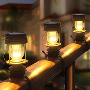 Lifen Retro Portable Solar Plastic Outdoor Lights