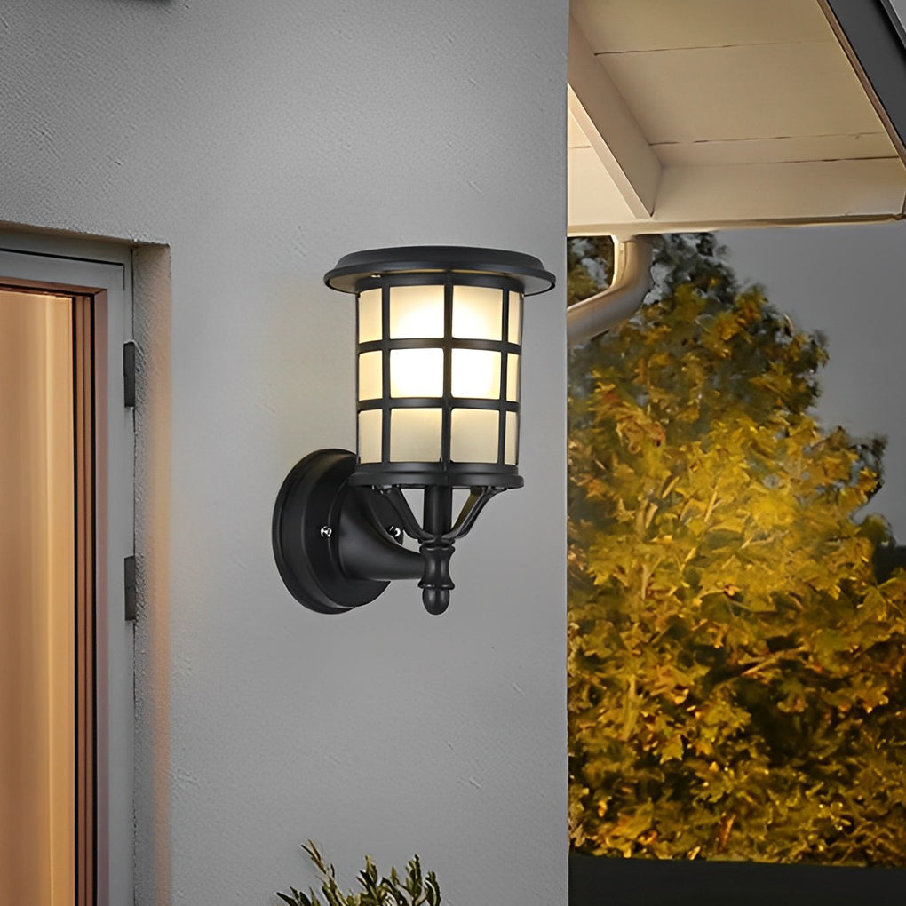 Lancelot Retro Round European Outdoor Wall Sconces