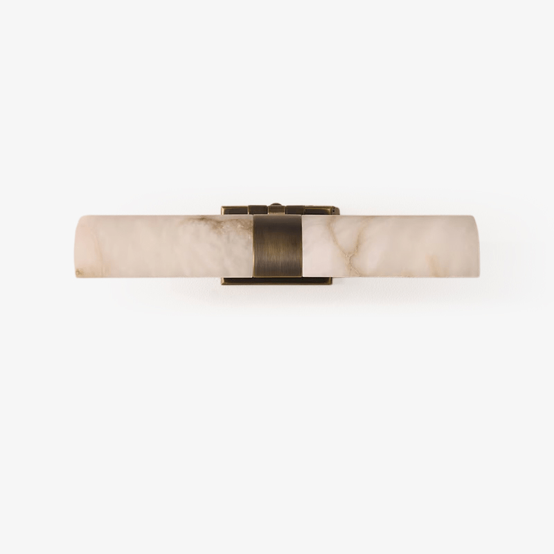 Lumiel Alabaster Sconce-Neutral Decor
