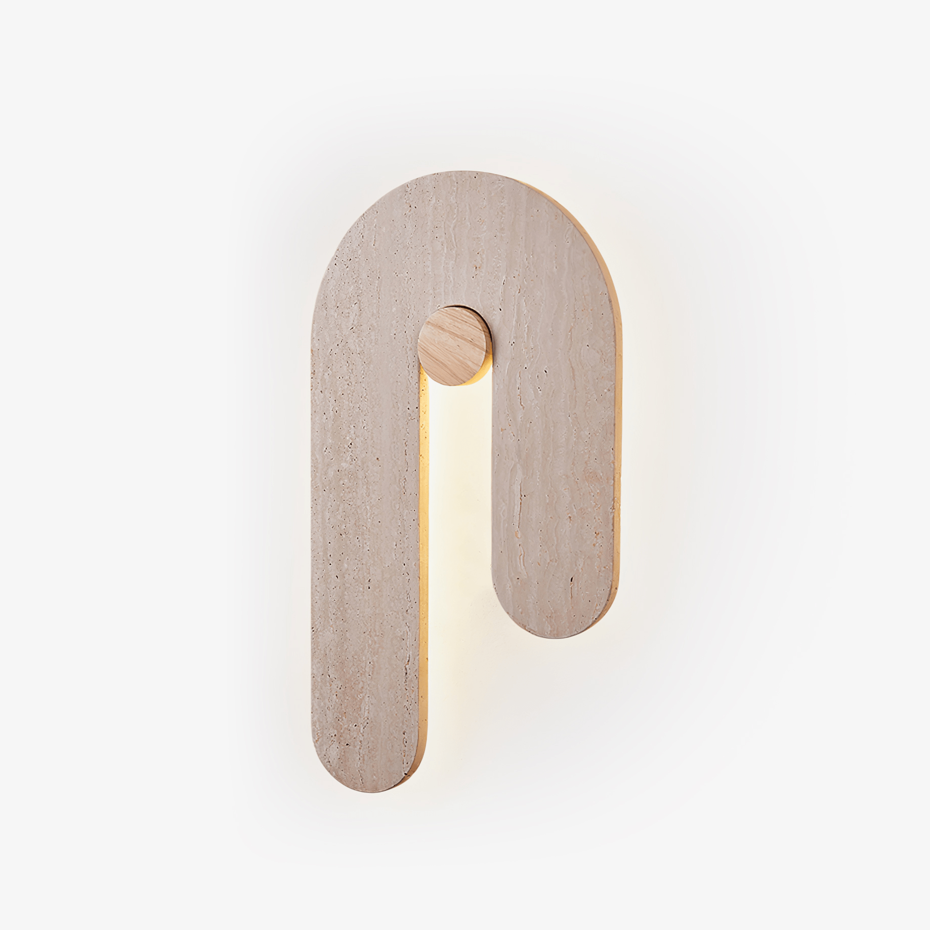 Ithaus Travertine Wall Light-Neutral Decor