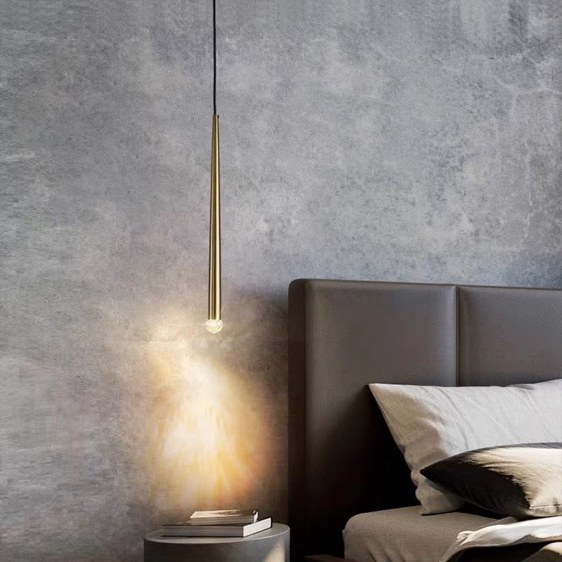 Arisha Pendant Light Linear Modern, Gold, Living Rooms - Neutral Decor