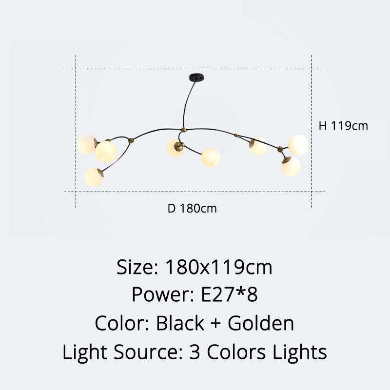 Valentina Minimalist Elegant Unique Branch Chandeliers, Living Room - Neutral Decor