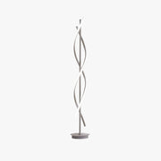 Mira Postmodern Linear Acrylic Floor Lamp, Black/White - Neutral Decor
