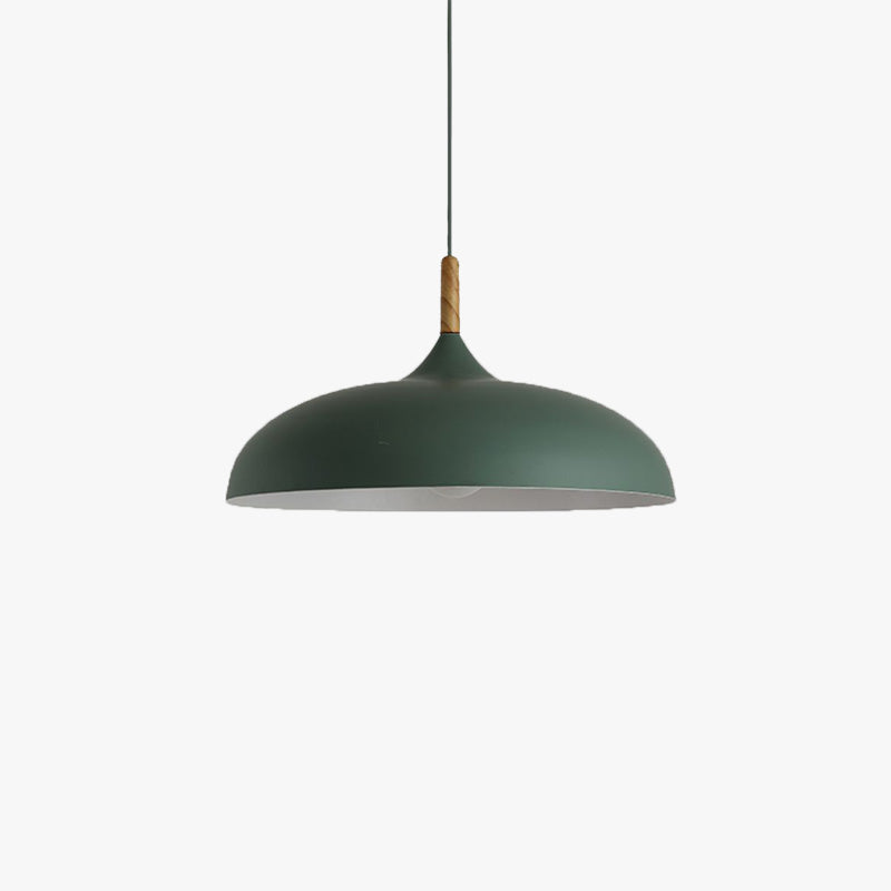 Aria Modern Pendant Light Dome Macaron Dining Room - Neutral Decor