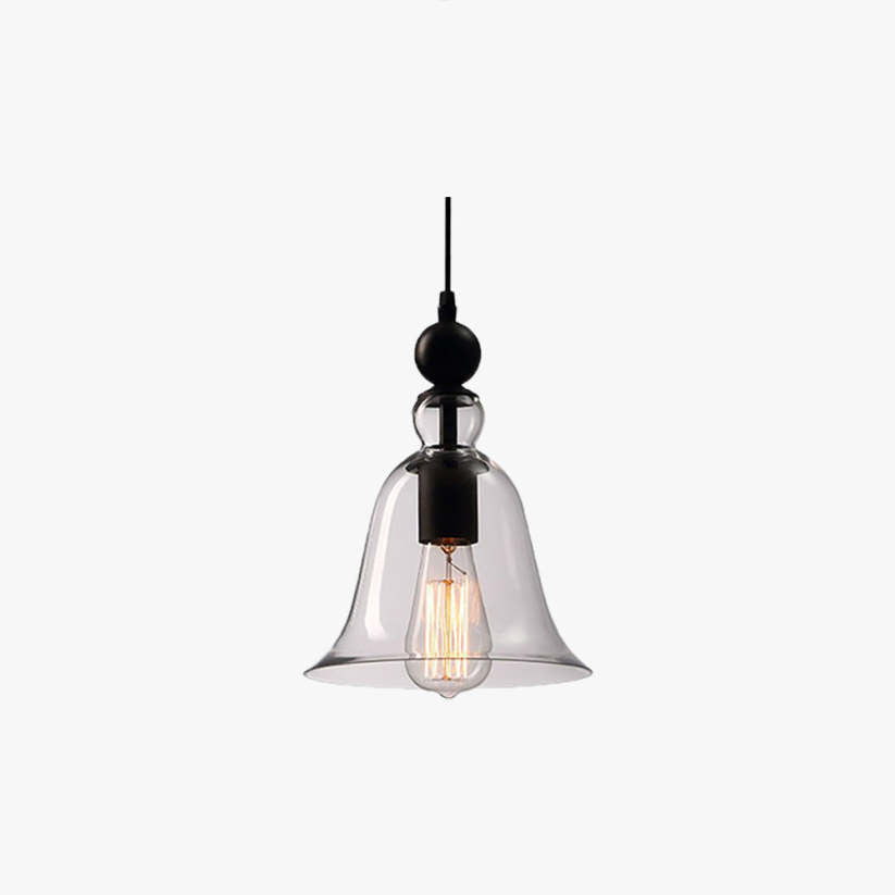 Arisha Vintage Industrial Bell Pendant Light - Neutral Decor