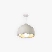 Avi Flower Shape Pendant Light, White, Living Room, Bedroom - Neutral Decor