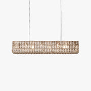 Kristy Rectangular Luxury Crystal Chandelier, 2 Colour - Neutral Decor