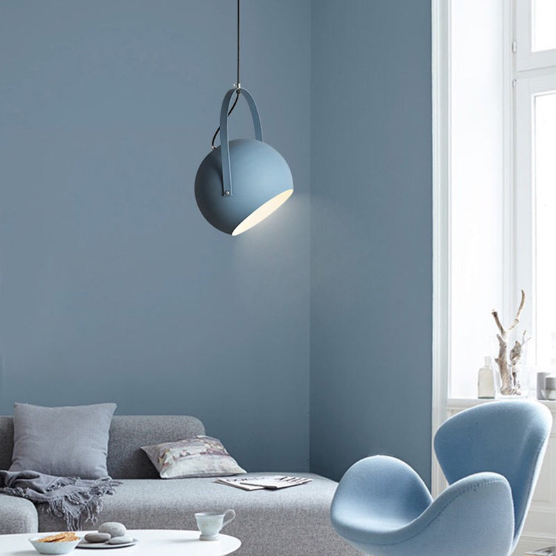 Aira Colorful Art Deco Pendant Light, Spherical, Bedroom - Neutral Decor