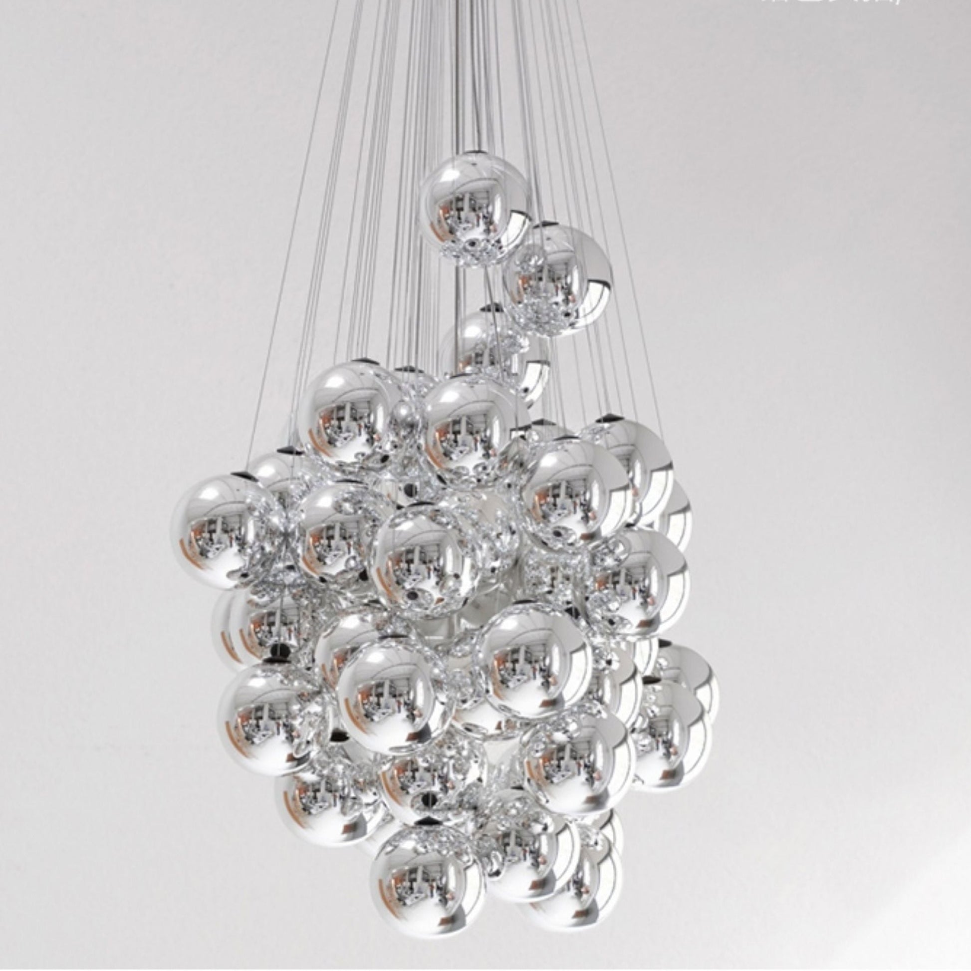 Cumulus Cascade Chandelier-Neutral Decor