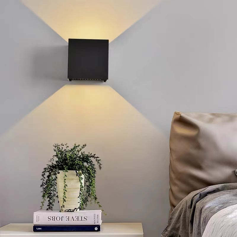 Nexu Modern Adjustable Square Outdoor Wall Lamp LED-Neutral Decor