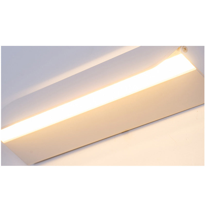 Arisha LED Metal Indoor Wall Lamp Rotatable, White - Neutral Decor