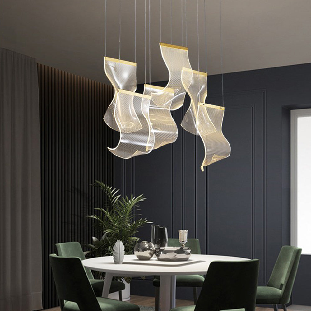 Arisha Luxury Artistic Chandelier, Gold - Neutral Decor