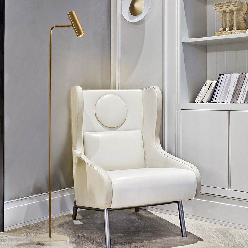 Freja Floor Lamp Vertical Modern/Minimalist, Metal, Multi-Color, Bedroom - Neutral Decor