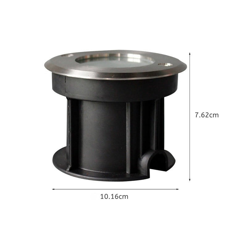 Solomon Poolside LED Recessed Plastic Outdoor Well Lawn Lights