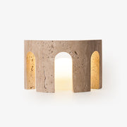 Drav Stone Table Light-Neutral Decor