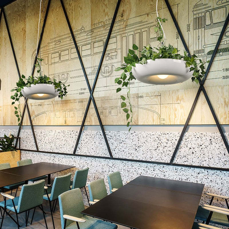 Ritta Modern Metal Lacquer Round Pendant Light - Neutral Decor