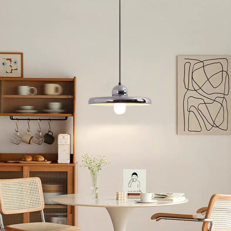 Arisha Modern Decorative LED Pendant Light Pink Metal Living Room - Neutral Decor