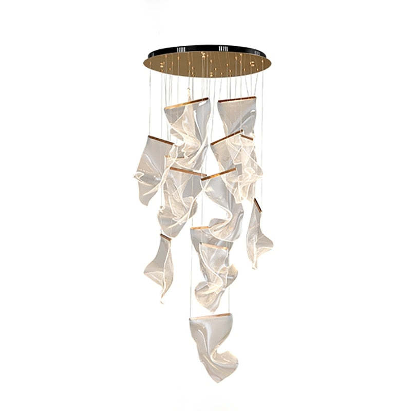 Arisha Luxury Artistic Chandelier, Gold - Neutral Decor